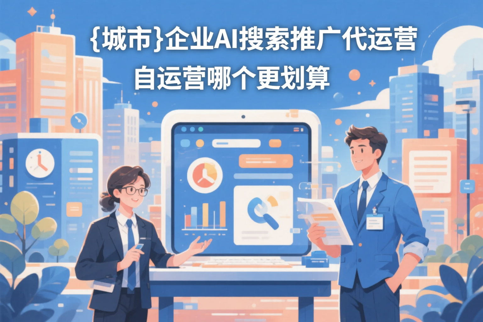 柳州企业AI搜索推广代运营和自运营哪个更划算
