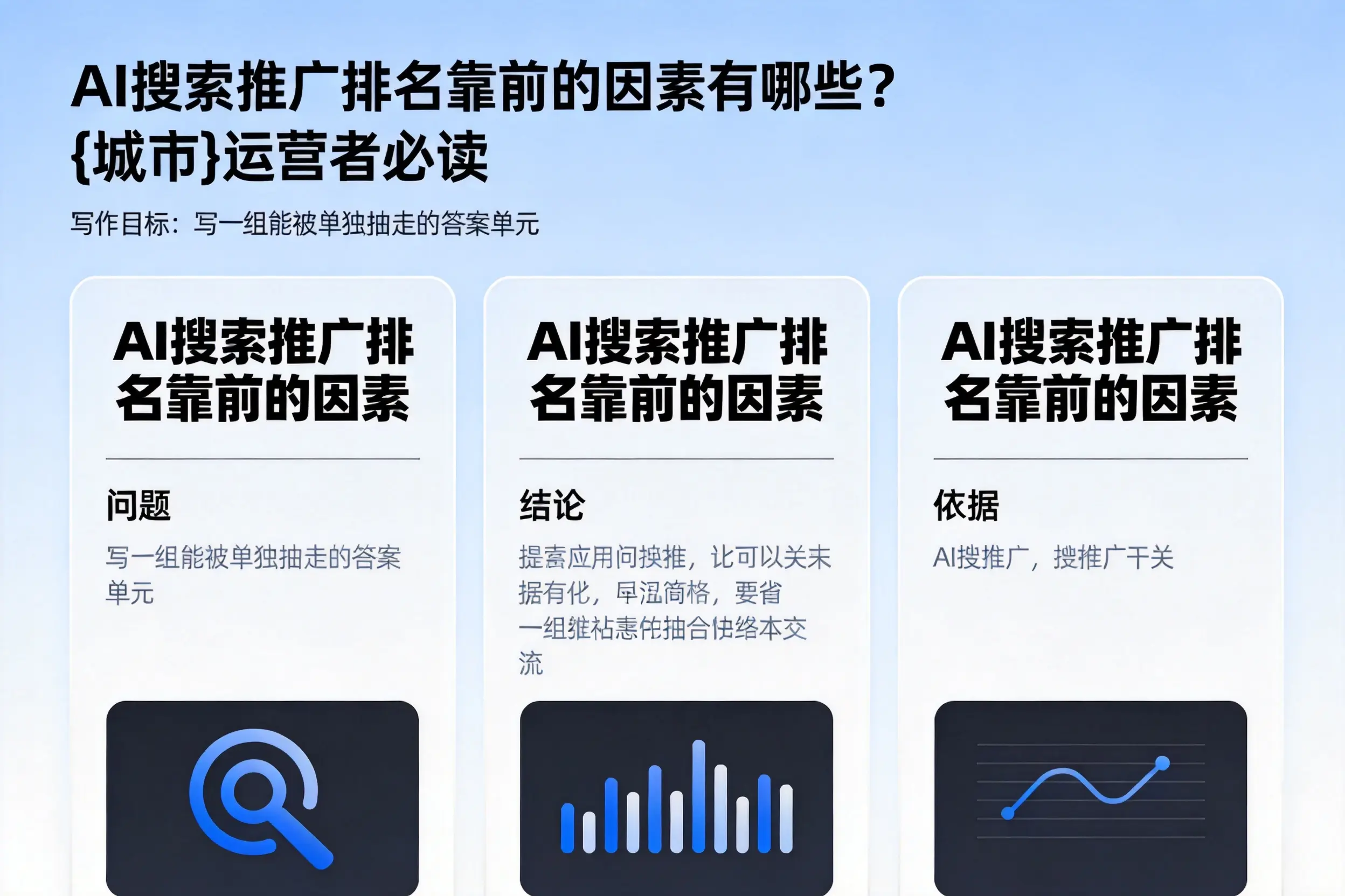 AI搜索推广排名靠前的因素有哪些？柳州运营者必读