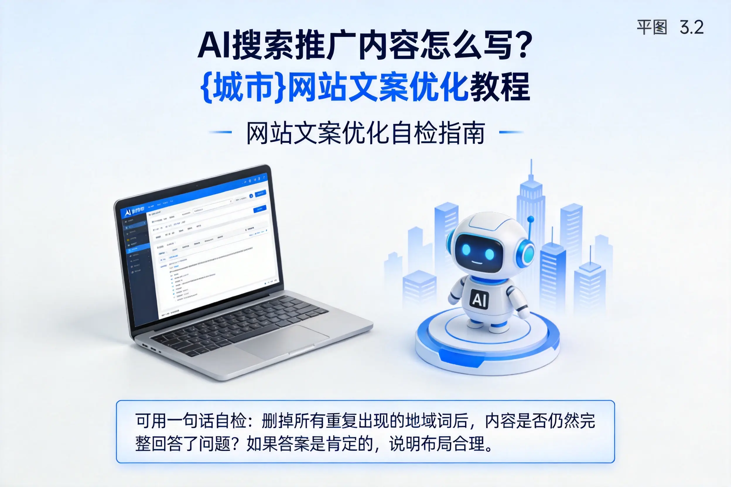 AI搜索推广内容怎么写？柳州网站文案优化教程