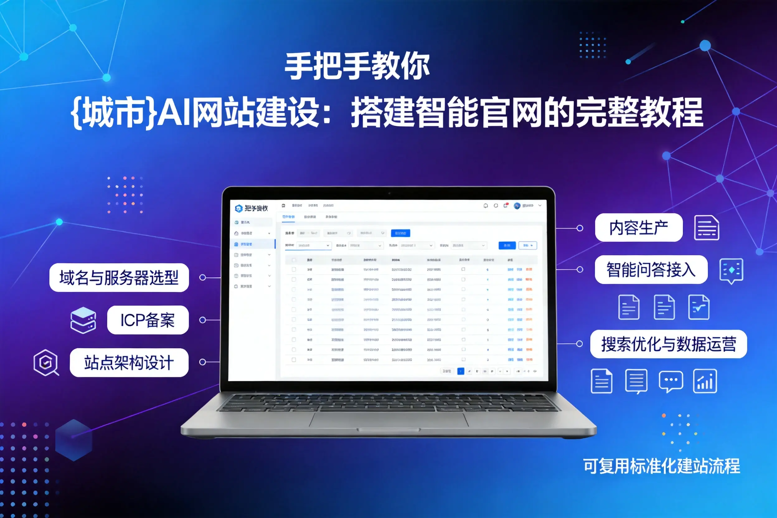 手把手教你柳州AI网站建设：搭建智能官网的完整教程