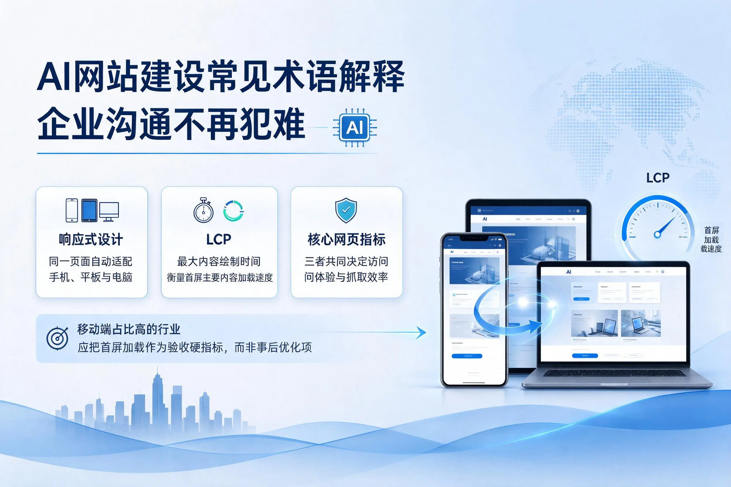 AI网站建设常见术语解释，柳州企业沟通不再犯难